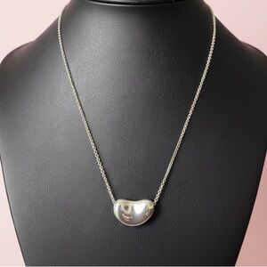 Tiffany & Co. Bean Elsa Peretti Necklace – 925 Sterling Silver - Medium